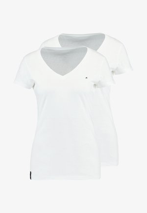 Replay 2 PACK - T-shirts - white/white