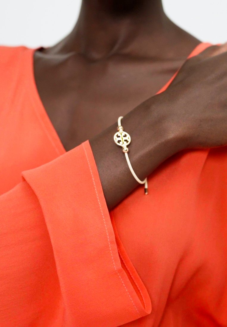 Tory Burch MILLER SLIDER BRACELET - Pulsera - gold-coloured/dorado