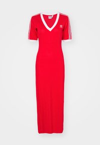adidas Originals DRESS - Vestito lungo - better scarlet