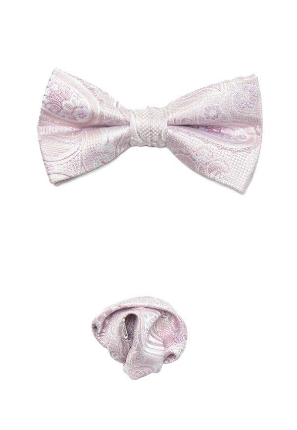 MIT PAISLEY-MUSTER SET - Einstecktuch - rosa