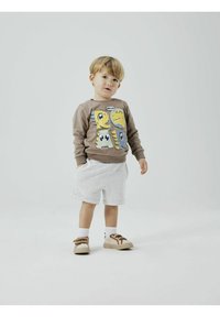 Name it LANGE - Pantalones deportivos - light grey melange