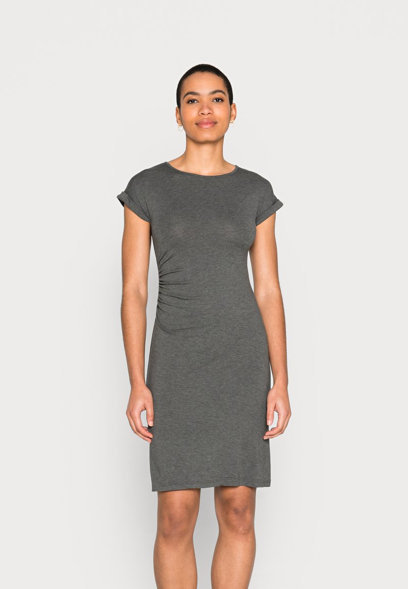 Anna Field Vestido de malha - mottled dark grey