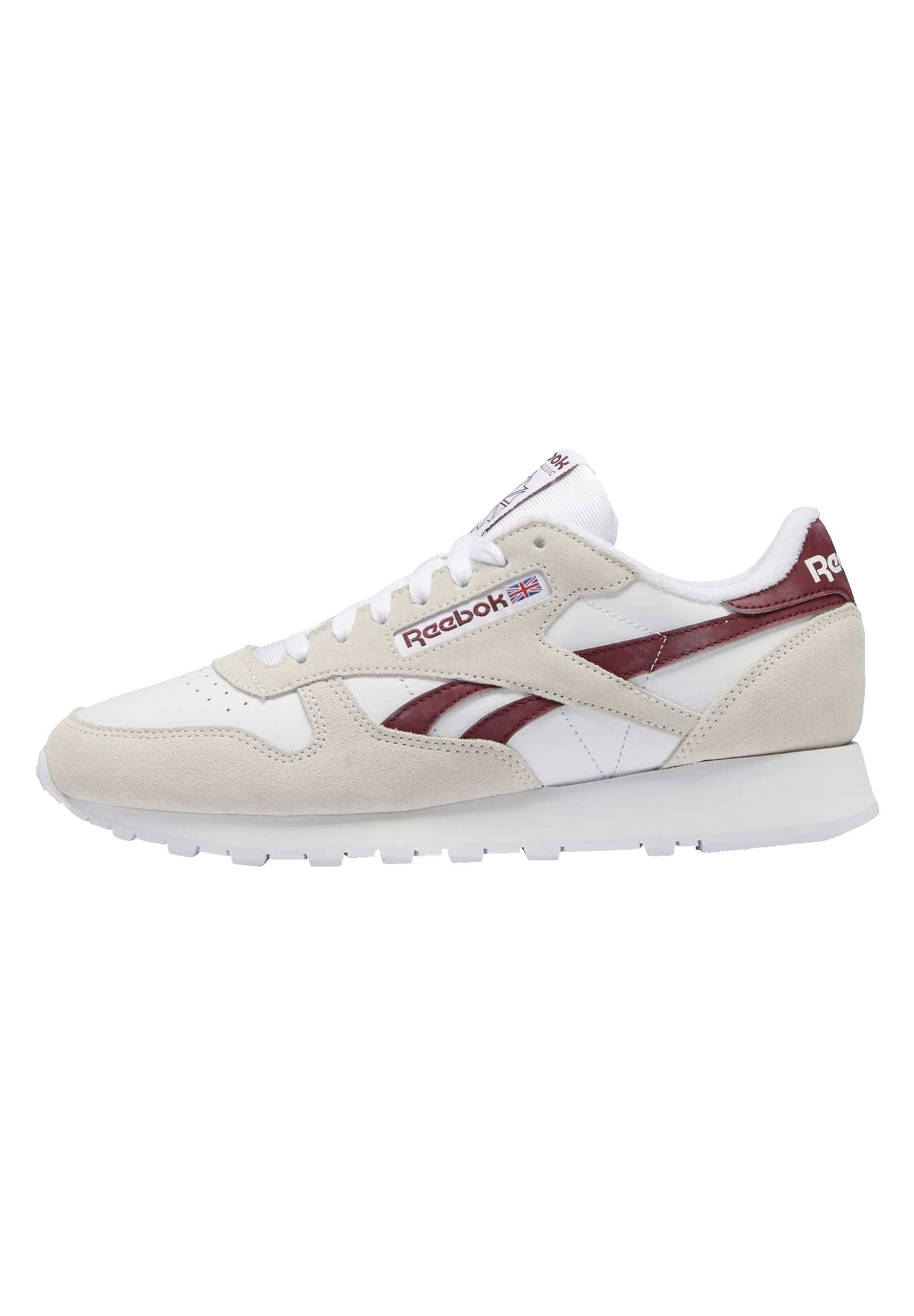 red and white reebok