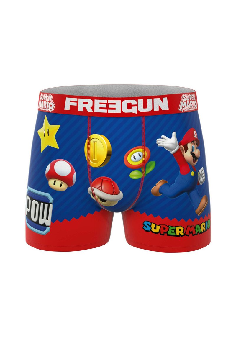 Boxer Garçon Super Mario Bros FREEGUN - Microfibre, élastique Large - Licence Officielle