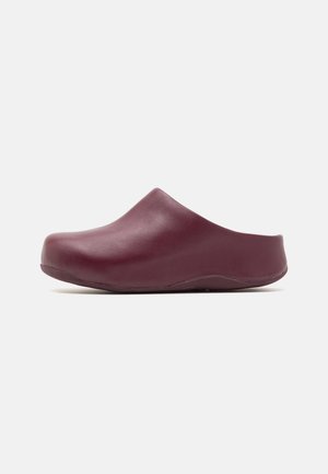 FitFlop SHUV - Pantolette flach - merlot/lapis blue