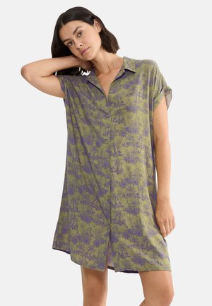 BOYFRIEND FIT - Nachthemd - green - dark combination