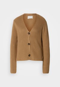 LONGSLEEVE V NECK - Cardigan - pure sand
