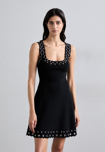 Maje ROEILLETY - Rochie din jerseu - noir