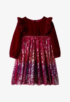 JoJo Maman Bébé, REGULAR FIT - SEQUIN PARTY DRESS . - Koktel haljina / svečana haljina - rainbow berry