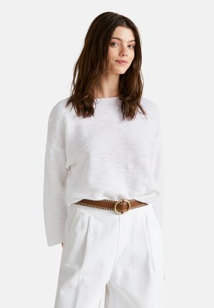 WITH 3/4 SLEEVES - Jumper - white