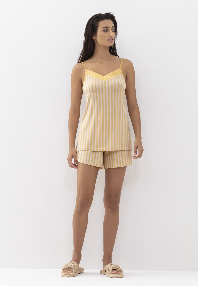 Damen Nachthemden | mey SPAGHETTI Nachtwäsche Shirt light gold/goldfarben - WD44646 Damen Nachthemden | mey SPAGHETTI Nachtwäsche Shirt light gold/goldfarben - WD44646