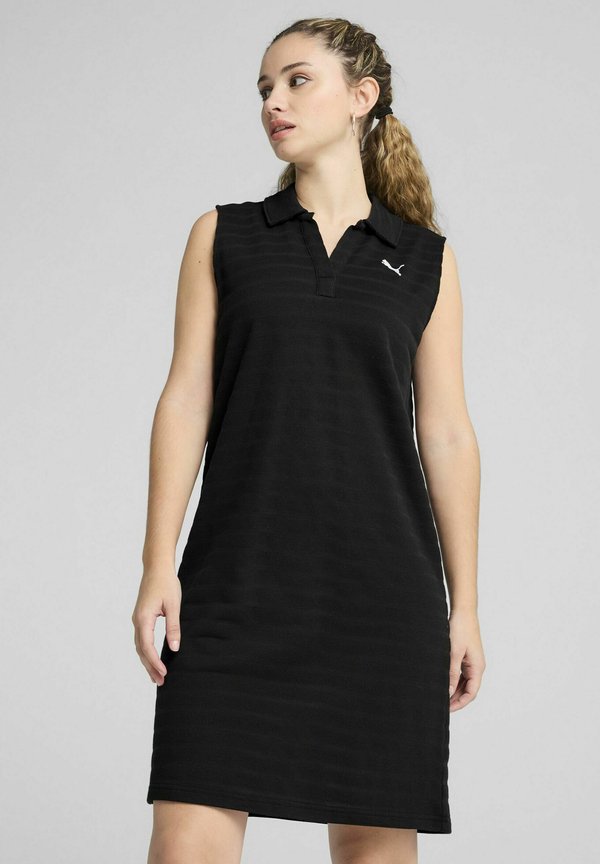 ELEVATED STRUKTURIERTES ÄRMELLOSES - Strickkleid