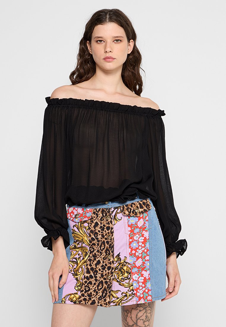 Versace Jeans Couture Blouse zwart Versace Jeans Couture Blouse zwart