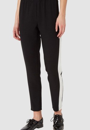 Outfitters Nation, PANTALÓN CON BANDA LATERAL EN CONTRASTE - Pantalones deportivos - black