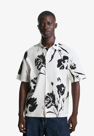 SHORT SLEEVE RUSTIC PRINT - Ing - beige