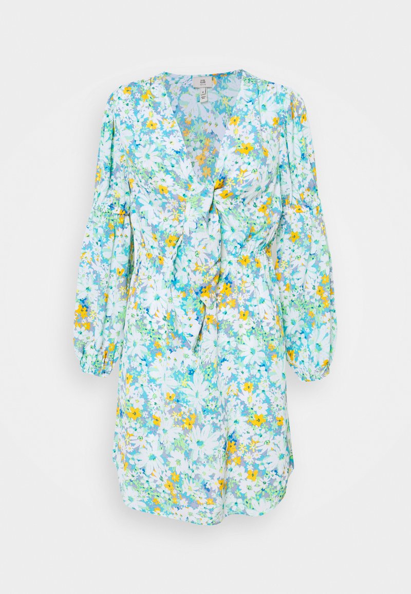 River Island Petite Jurk blauw River Island Petite Jurk blauw