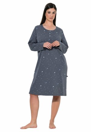 Ulla Popken, 2 PACK OF SLEEP TEES- STARS - Camisón - dark grey
