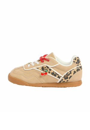 REGULAR FIT - LEOPARD SLIM GUM SOLE SPORT  - Sportbačiai - camel