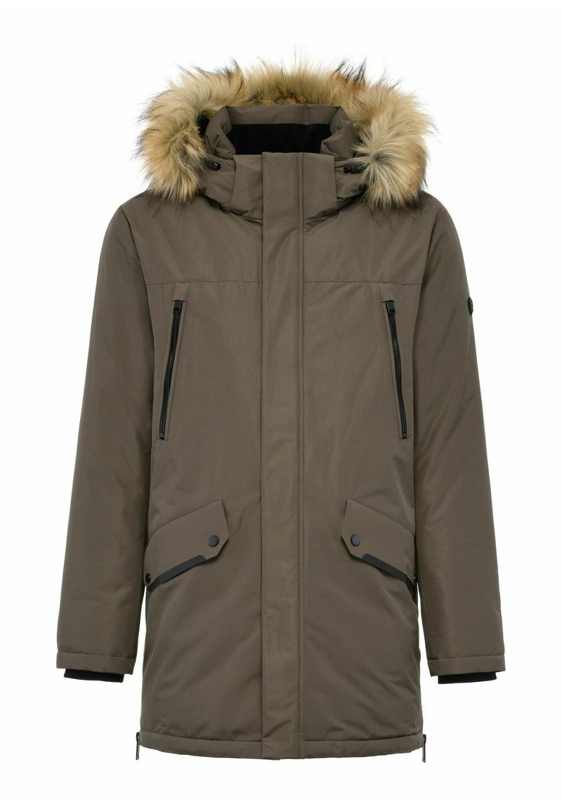OCHNIK Wintermantel olijfgroen