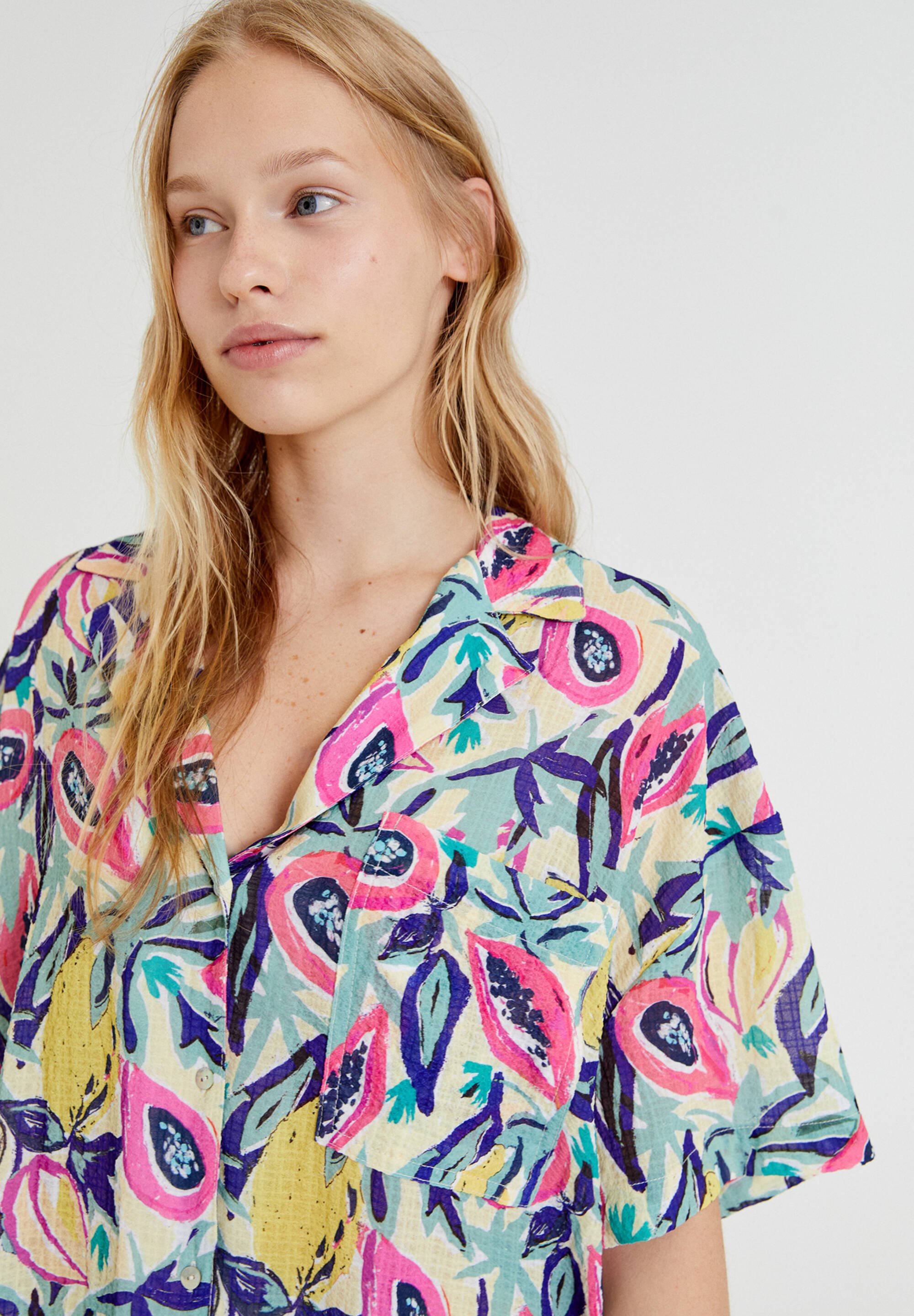 Donna MIT FRÜCHTEPRINT - Camicia Donna MIT FRÜCHTEPRINT - Camicia