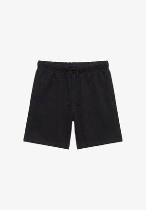 PULL&BEAR, WITH ELASTIC WAIST - BERMUDA SHORTS - Træningsbukser - black