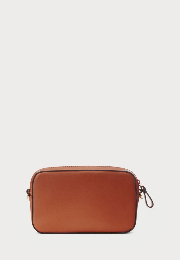 LEATHER SMALL MARCY CONVERTIBLE POUCH - Cross body bag - tan2