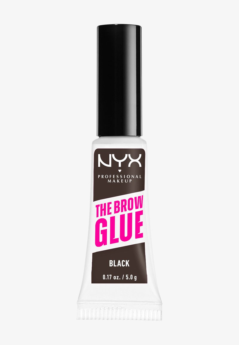 NYX Professional Makeup - THE BROW GLUE INSTANT STYLER  - Wenkbrauwgel - Black Brown, Vergroten