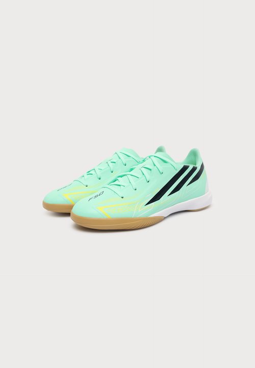 adidas F50 HYPERFAST LEAGUE - Botines de fútbol sala - pulse mint/night navy/solar lemon — photo 2