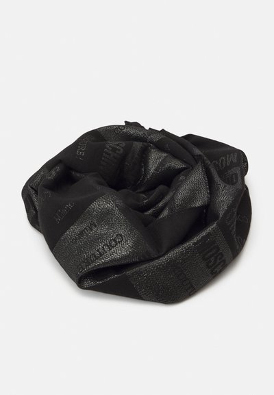 MOSCHINO SCARF - Scarf - black/white