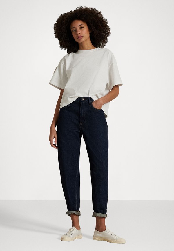 RELAXED CROP FIT COTTON JERSEY TEE - Basic T-shirt2