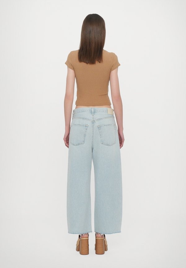 AYLA CROP - Wide Leg - sailor indigo2