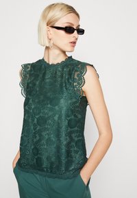 Pieces PCOLLINE  - Tops - trekking green