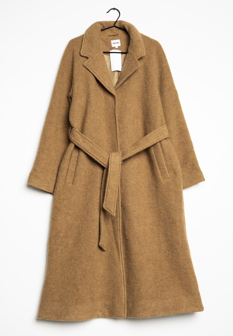 Indiska Klassisk kappa / rock - brown/brun - (Pre-owned) - Zalando.se
