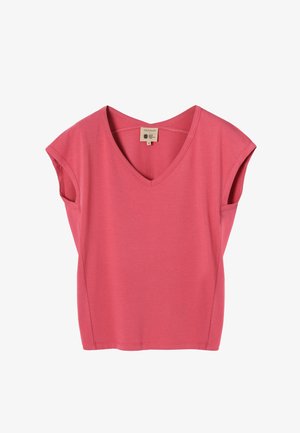 TATUUM, ARTICLE TAG: BLOUSES/SHIRTS | ARTICLE NAME: FRAMA - T-Shirt basic - róż