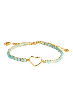 HERZ - Bracelet - hellblau