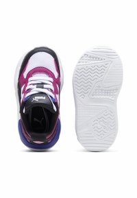 Puma X-RAY SPEED AC SNEAKERS - Obuća za bebe - white black mauved out magenta gleam