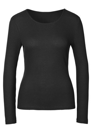 LASCANA, LANGARM - Long sleeved top - rauchblau