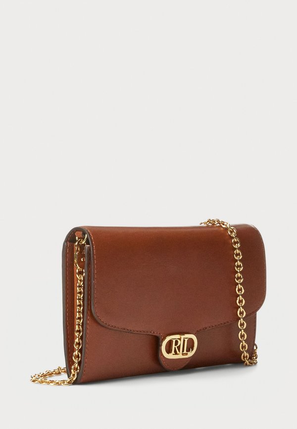 LEATHER MEDIUM ADAIR CROSSBODY - Cross body bag - lauren tan2