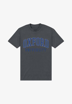 Henry Tiger, OXFORD UNIVERSITY DARK ACADEMIA VARSITY - T-shirts print - dark grey
