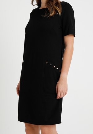 Žerzejové šaty - black
