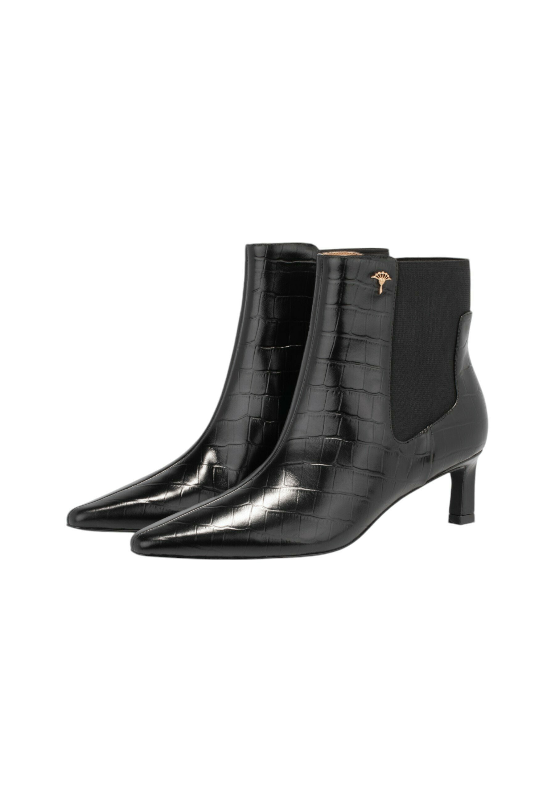 JOOP! COCCODRILLO TIA - Lage laarzen - schwarz/zwart - Zalando.nl