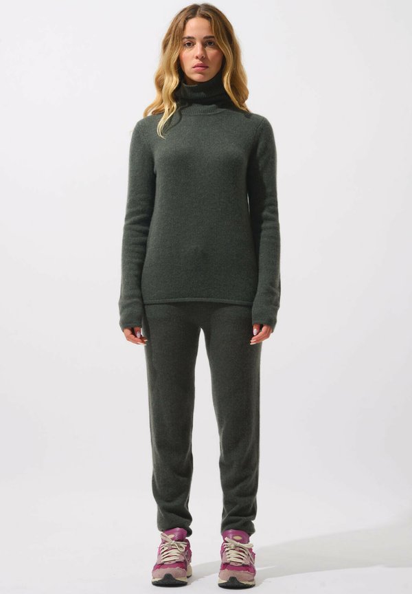 LINDA - Strickpullover - mottled khaki