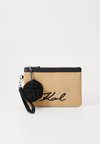 SIGNATURE FLOWER POUCH - Geantă plic - natural