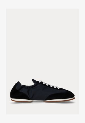 Polo Ralph Lauren THE SUEDE PONY BALLERINA TRAINER - Sneakers laag - black