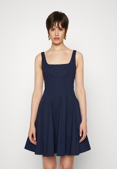 STAUD MINI WELLS DRESS - Kokteiļkleita/ballīšu kleita - navy