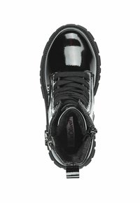 s.Oliver Stivaletti stringati - black patent
