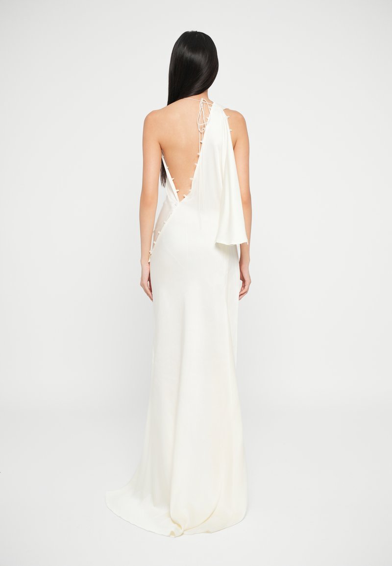 Victoria Beckham ROULEAUX DETAIL SLEEVELESS GOWN - Occasion wear -  ivory/off-white
