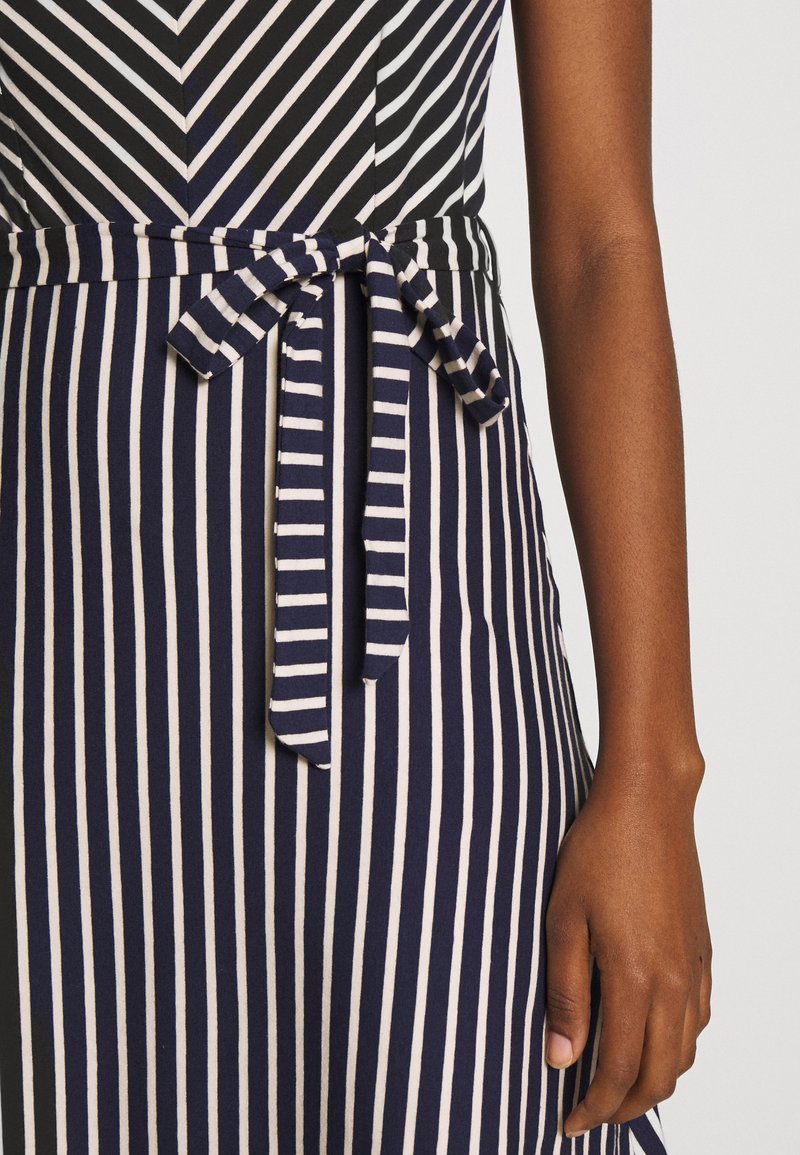 King Louie Grace Dress Breton Stripe Freizeitkleid Blue Blau Zalando De 