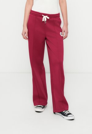 RETRO CHUCK TRACK PANT - Pantaloni de trening - sporty berry