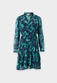 ICHI FLORRO  - Marškininė suknelė - green/blue
